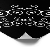 Diwali Lamps Decoration Poster (Hoek)