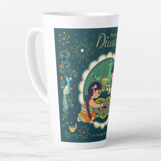 Diwali Latte Mug (Angle gauche)