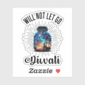 Diwali Light Jar – Festival of Lights Sticker (Vel)
