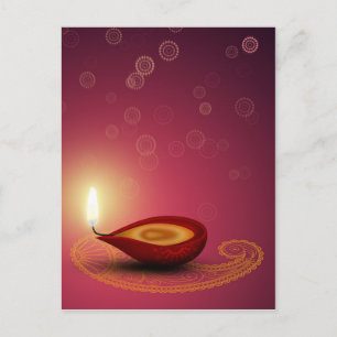 Diwali lumineux - Carte postale