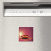 Diwali lumineux - Magnet (In Situ (Lave-vaisselle))