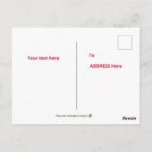 Diwali salue le carte photo traditionnel (Dos)