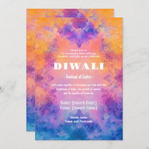 Diwali Serenity Invitation Kaart