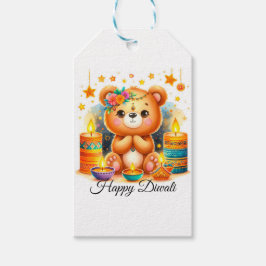 Diwali-sfeer Cadeaulabel