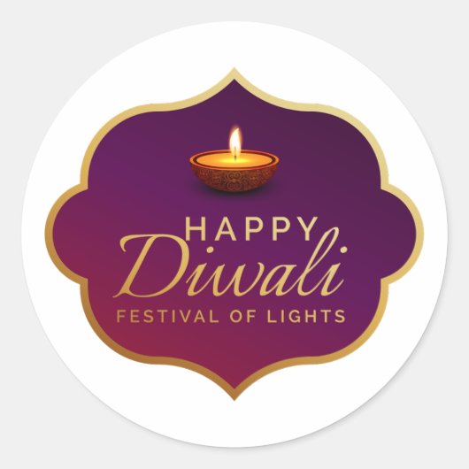 Diwali sticker (Voorkant)