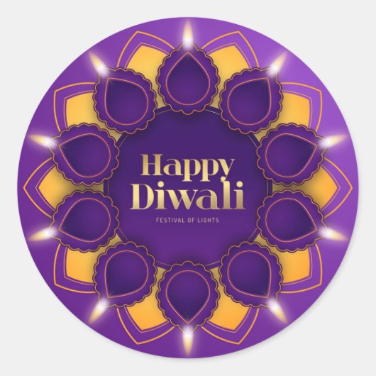Diwali sticker (Voorkant)