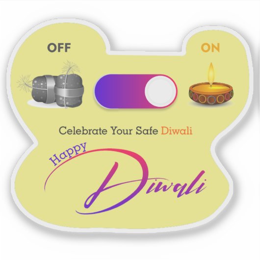 Diwali sticker (Voorkant)