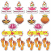 Diwali sticker combo set (Voorkant)