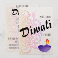 Diwali uitnodiging