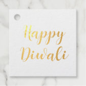 Diwali viering bedankjes labels (Voorkant)