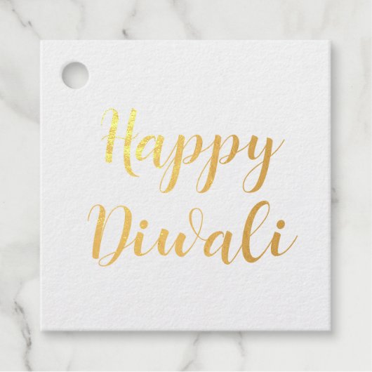 Diwali viering bedankjes labels (Voorkant)