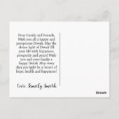 Diwali viering briefkaart (Achterkant)