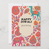 Diwali-wenskaart Aankondiging (Voorkant)