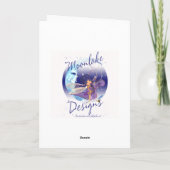 Diwali Wenskaart met lamp Kaart (Achterkant)