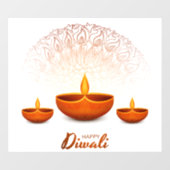 Diwali Window Cling Raamsticker (Vel)