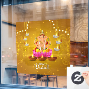 Diwali Window Cling Raamsticker