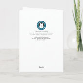 Dix cartes de vacances Lynx à sauter (Dos)