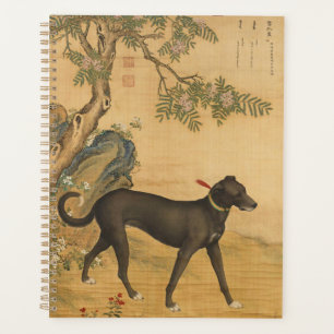 Dix chiens précieux - Xuezhualu (lévrier chinois)