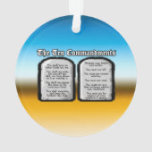 Dix commandements de la Sainte Bible, la loi de (dos)