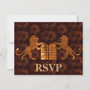 Dix commandements et Lions Bar/Bat Mitxvah RSVP