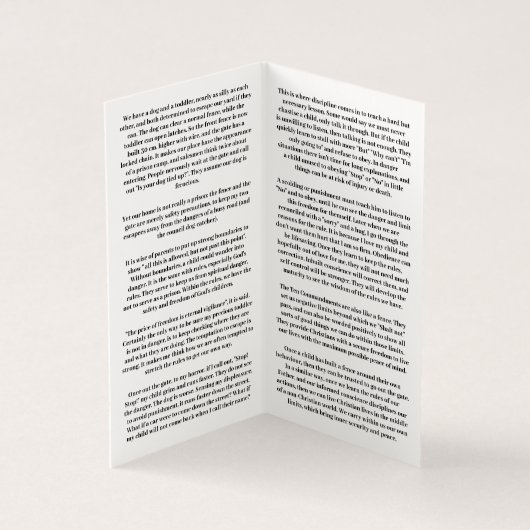 Dix commandements parables (Inside)