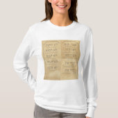 Dix Commandements T-shirt à manches longues pour f (Devant)