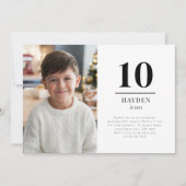 Dix invitations de photos de paysage (Devant)