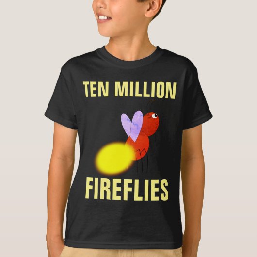DIX MILLIONS DE T-shirts FIREFLIES (Devant)