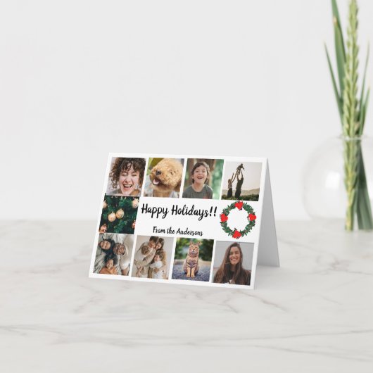Dix modèles de photos pour un simple Noël (Devant)