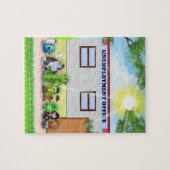 Dix Petits Monstres : Ensemble Complet de Puzzle (Horizontal)