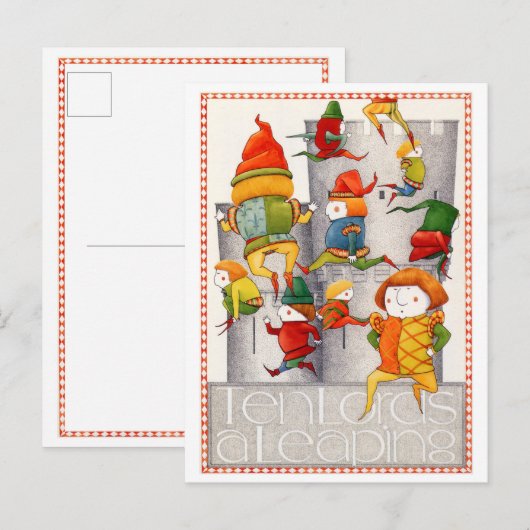 DIX SEIGNEURS SAUTANT Carte postale (Devant / Derrière)