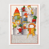 DIX SEIGNEURS SAUTANT Carte postale (Devant)