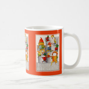 DIX SEIGNEURS SAUTILLANTS Tasse Blanche - Rouge