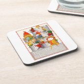 Dix Seigneurs un saut Dessous de verre en plastiqu (Côté gauche)