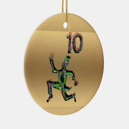 Dix seigneurs un-sautant la décoration de Noël (Droite)