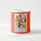 DIX SEINS A LEAPAPING Big Mug - Rouge (Devant)