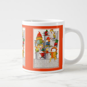 DIX SEINS A LEAPAPING Big Mug - Rouge
