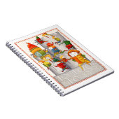 DIX SEINS UN Carnet Spiral LEAPING 6,5x8,75 (Côté Droit)