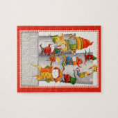 DIX SEINS UN LEAPING 8x10 Puzzle (Horizontal)