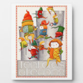 DIX SEN LORDS A LEAPING 8x10 Plaque en bois + Ease (Devant)