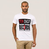 Dix - T-shirt de chiffre (Devant entier)