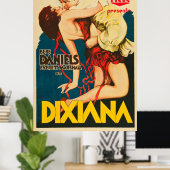 Dixiana - 1930 Movie-Poster Poster (Thuiskantoor)