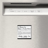  Dixie Auto Advertentie 1923 Wheezy Auto Magneet (Insitu (Vaatwasser))