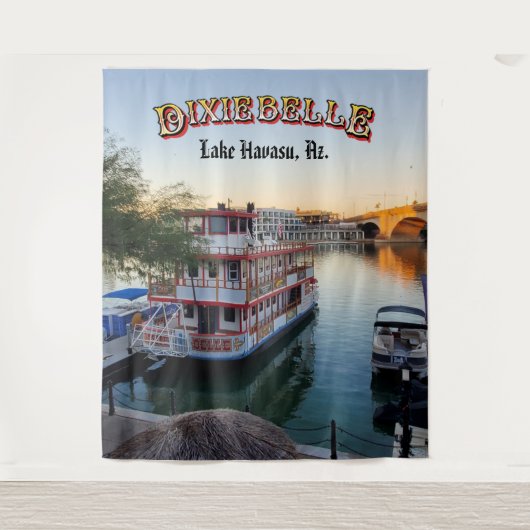 Dixie Belle Lake Havasu, Az.  Tapijtwerk Wandkleed (Voorkant)