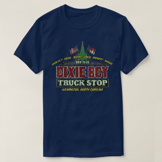 Dixie Boy Truck Stop  T-shirt (Design voorkant)