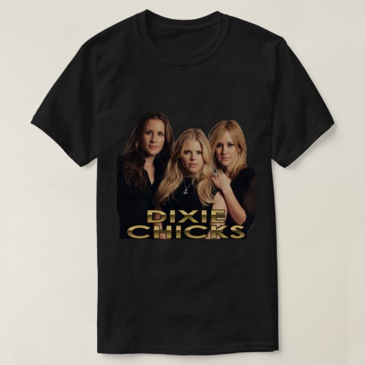 Dixie Chicks Women Band SInger T-shirt (Design voorkant)