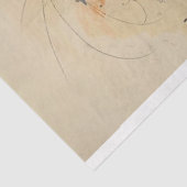 Dixie Dachshund Waterkleur HEY YOU Decoupage Tissuepapier (Detail)