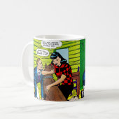 Dixie Dugan Lovable Dog Vintage Comics Coffee Mug (Devant gauche)