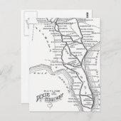 Dixie Highway D1 Briefkaart (Voorkant / Achterkant)