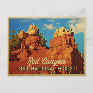 Dixie National Forest Briefkaart